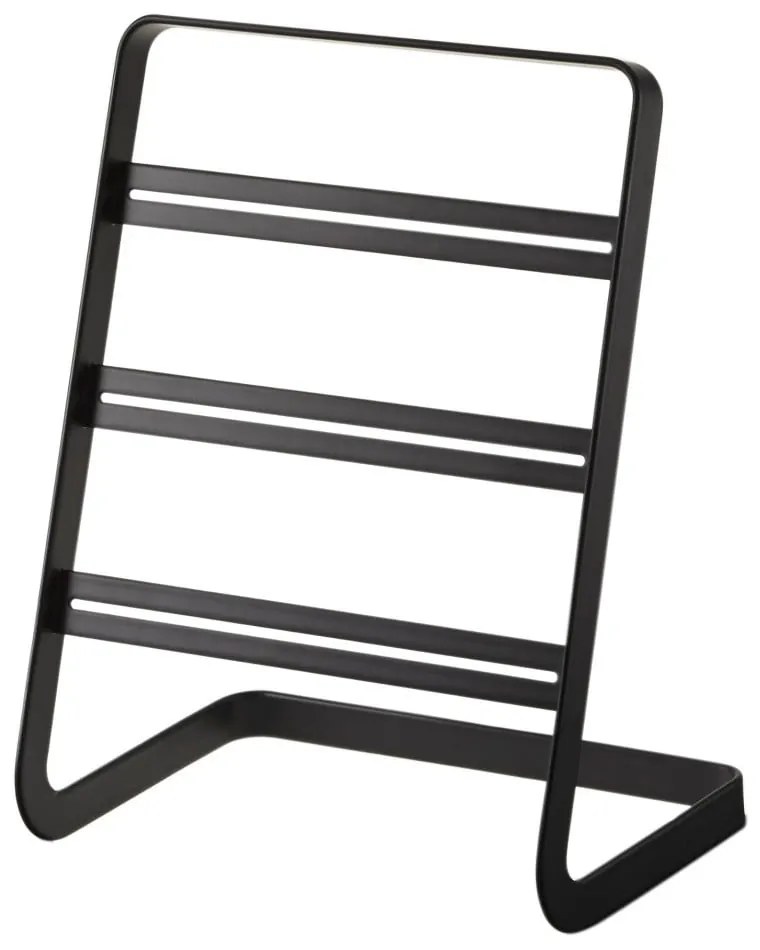 Suport pentru cercei YAMAZAKI Tower, negru