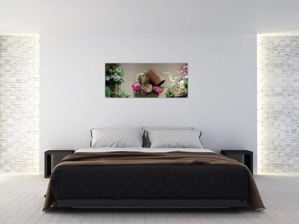 Tablou -Trandafir pentru tine (120x50 cm)