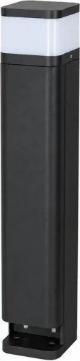 BRILAGI - Lampă de exterior cu 2 prize SCHUKO PILLAR 1xG9/11W/230V IP44 neagră
