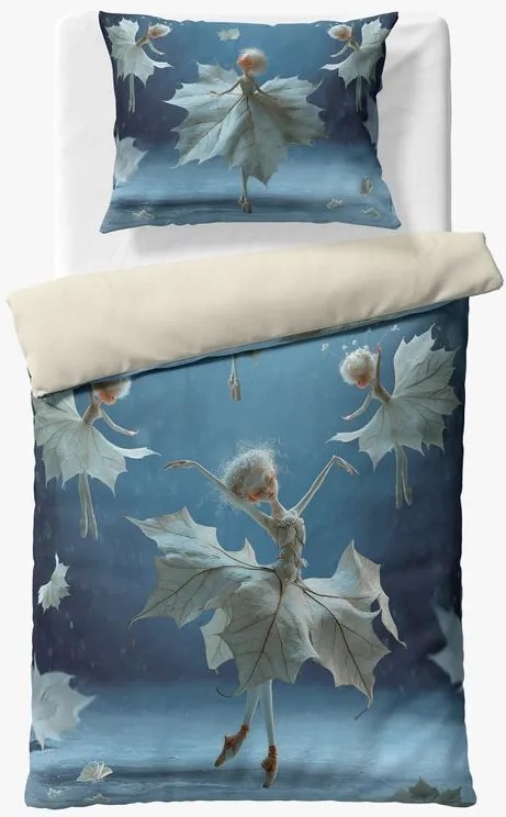 decoDoma Lenjerie de pat Dual Feel BALET