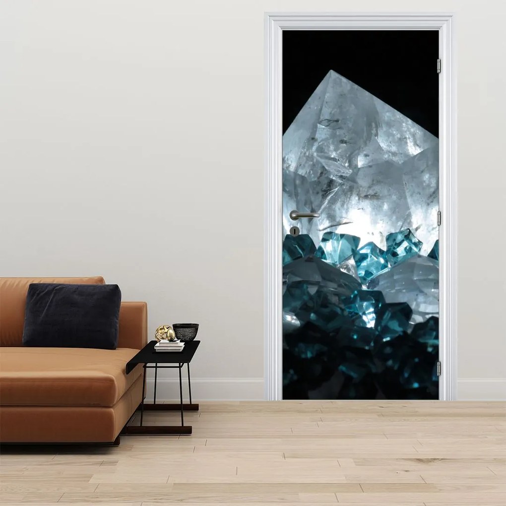 Fototapet pentru ușă - Cristal (95x205cm)