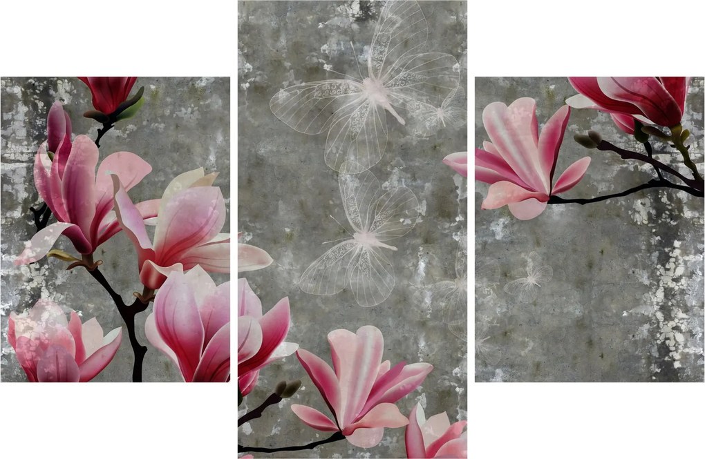 Tablou cu flori (90x60 cm)