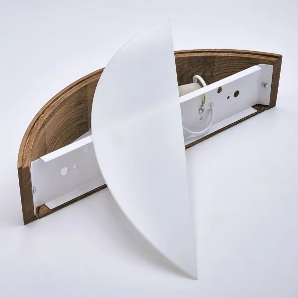 Aplică Brilagi CARVALHO 1xE27/60W/230V stejar