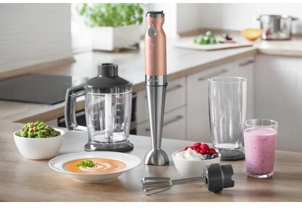 Mixer vertical 4 în 1 1200W/230V oțel inoxidabil/cupru Sencor