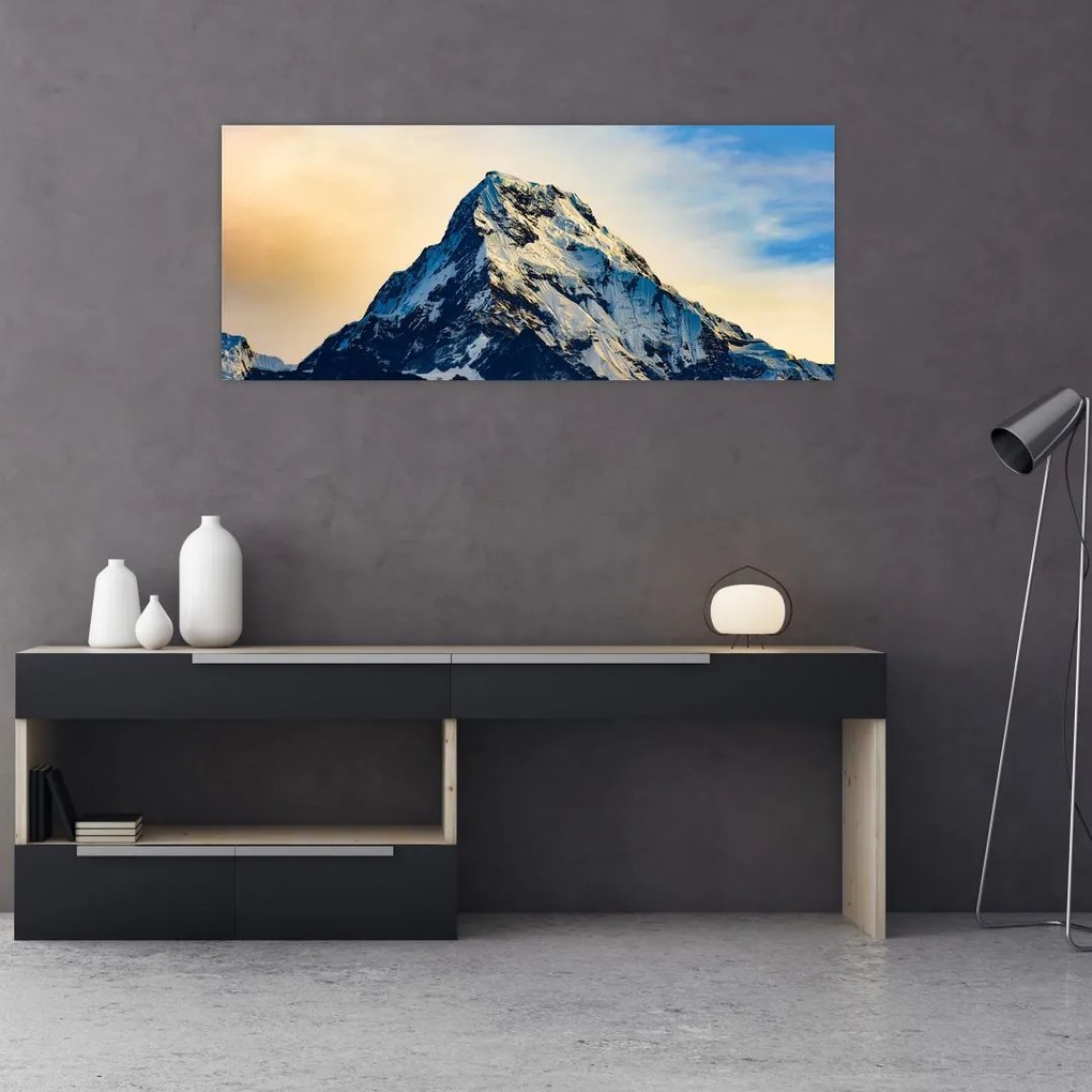 Tablou cu munții înzăpeziți, Nepal (120x50 cm)