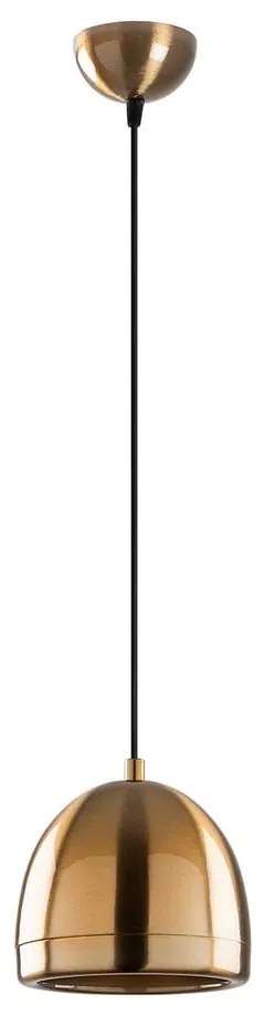 Lustră în culoarea bronz cu abajur din metal ø 17 cm Mugo – Opviq lights