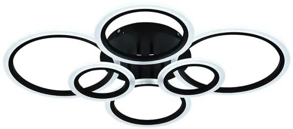 Lustră LED dimabilă aplicată LED/85W/230V 3000-6500K + telecomandă