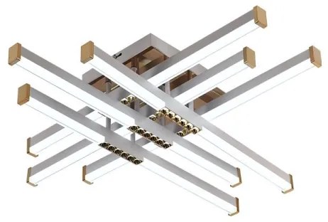 Lustră LED dimabilă aplicată LED/90W/230V 3000-6500K + telecomandă