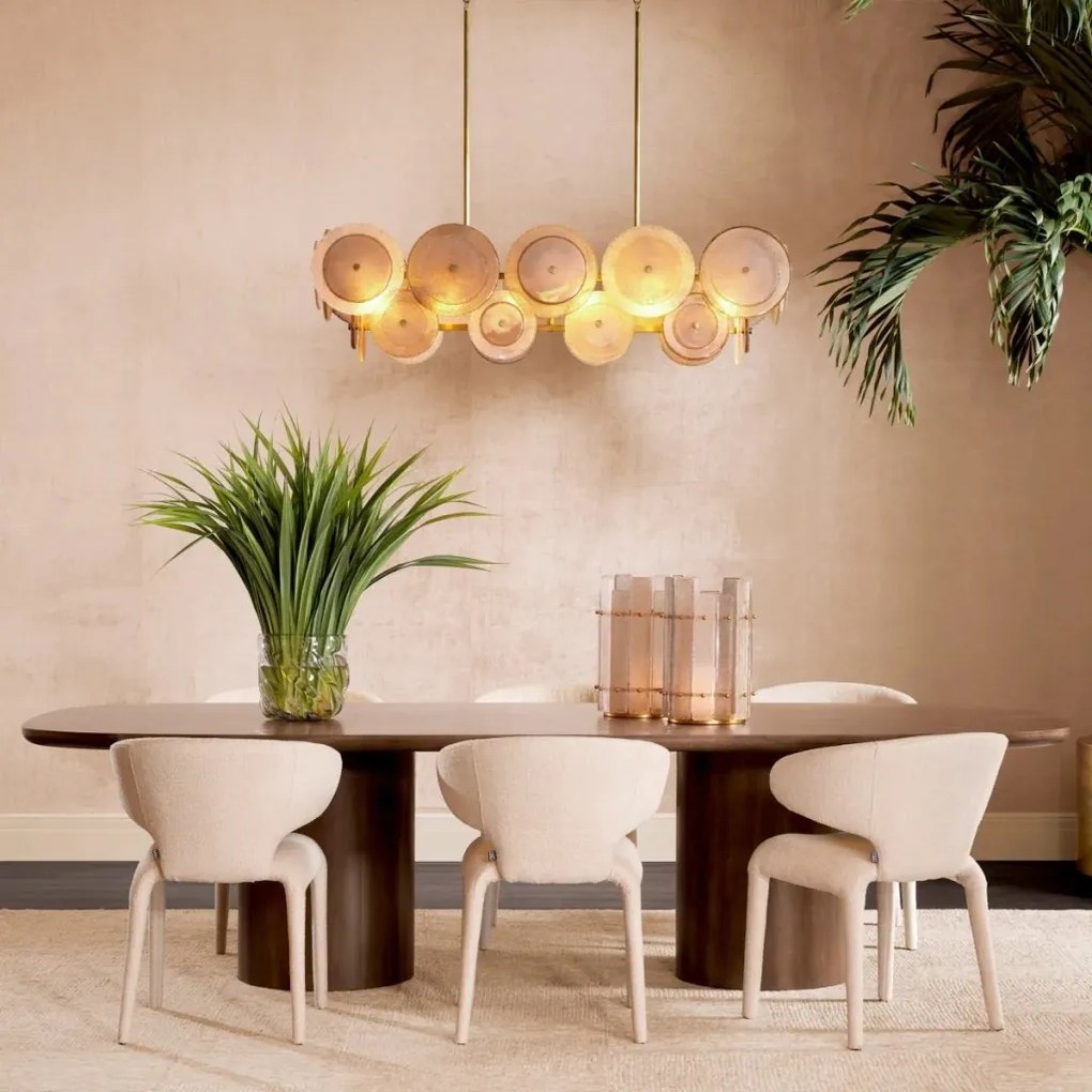 Masa Dining LUX din Lemn, Furnir Okoume, Glenmont 300x120cm