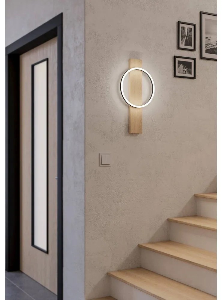 Aplică de perete în culoare naturală LED BOYAL – EGLO