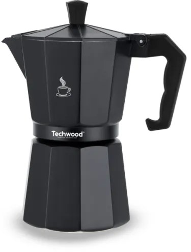 Cafetiera moka pentru aragaz Techwood TCA-012, toate tipurile de sursa de caldura