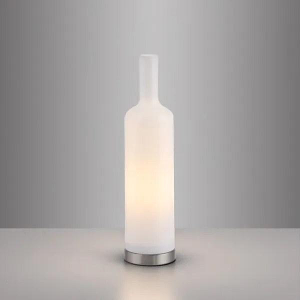 JUST LIGHT. 14006-16 - Lampă de masă BOTTLE 1xE14/25W/230V albă