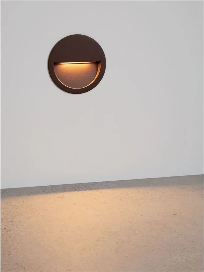 Spot incastrabil exterior IP65, LED CCT Sete corten