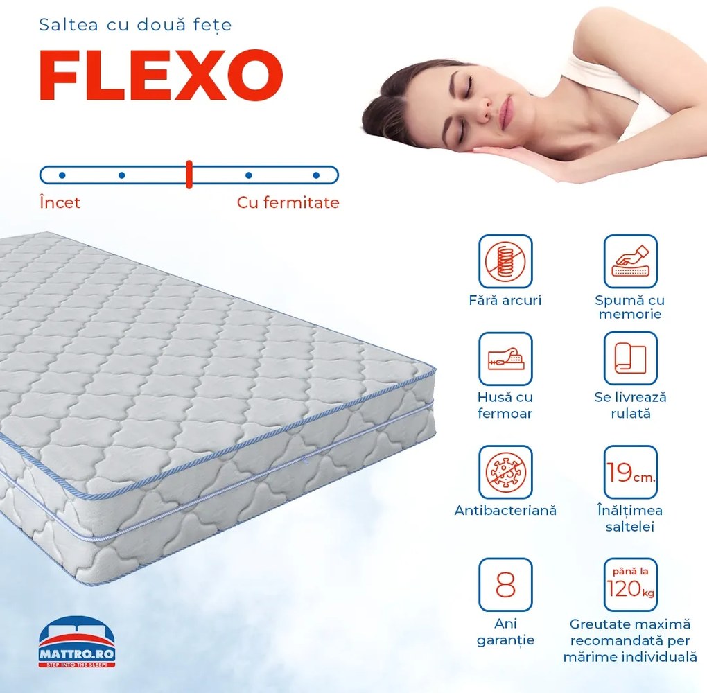 Saltea Anatomica Flexo MATTRO (mărimea: 120X200)