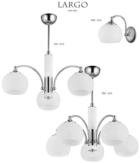 Jupiter 1131 - LO3 - Lampa suspendată LARGO 3xE27/60W/230V