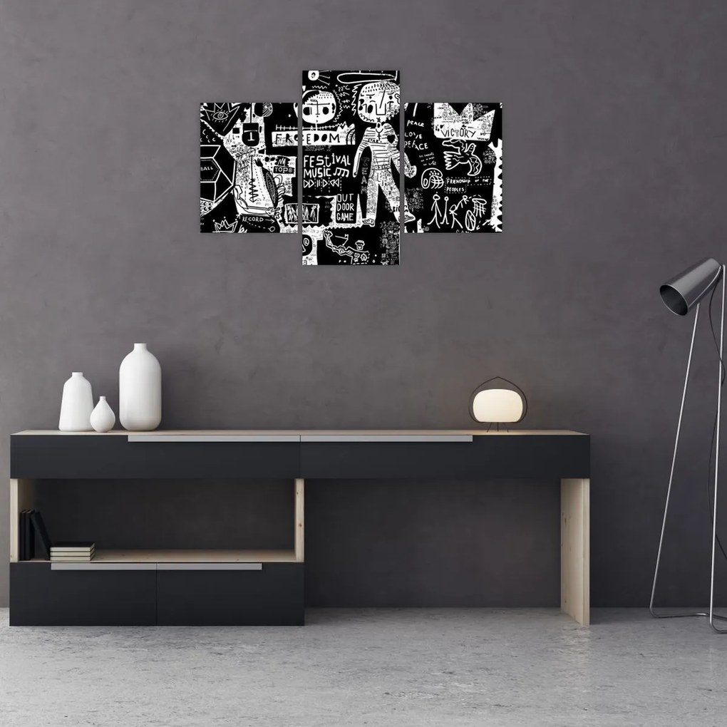 Tablou - Graffiti (90x60 cm)