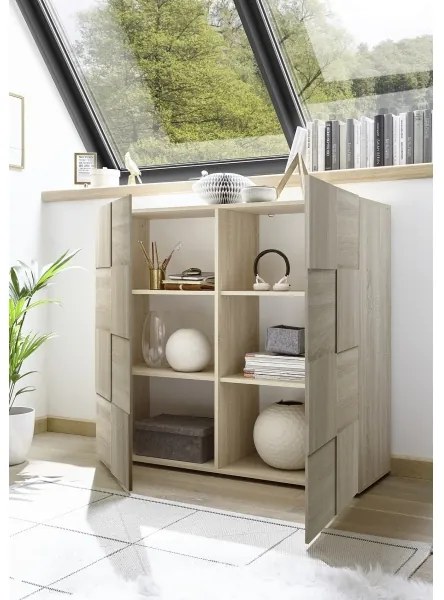 Comodă SERIAN stejar Sonoma