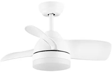 Lustra LED cu Ventilator si telecomanda NERINA alb