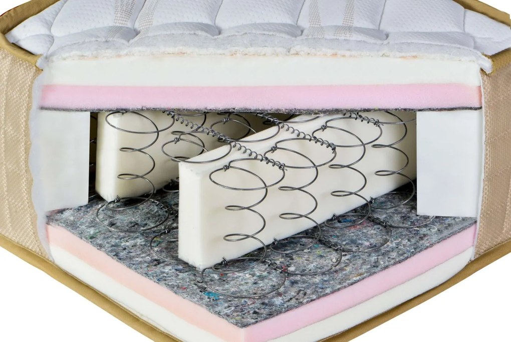 Saltea Lux Memory 90×190 cm, fermitate medie spre tare, 29 cm înălțime