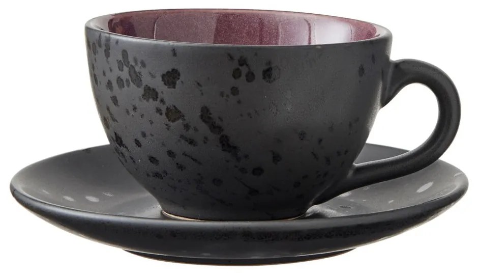 Cești negre 4 buc. din ceramică 240 ml Gastro Black/Mix – Bitz