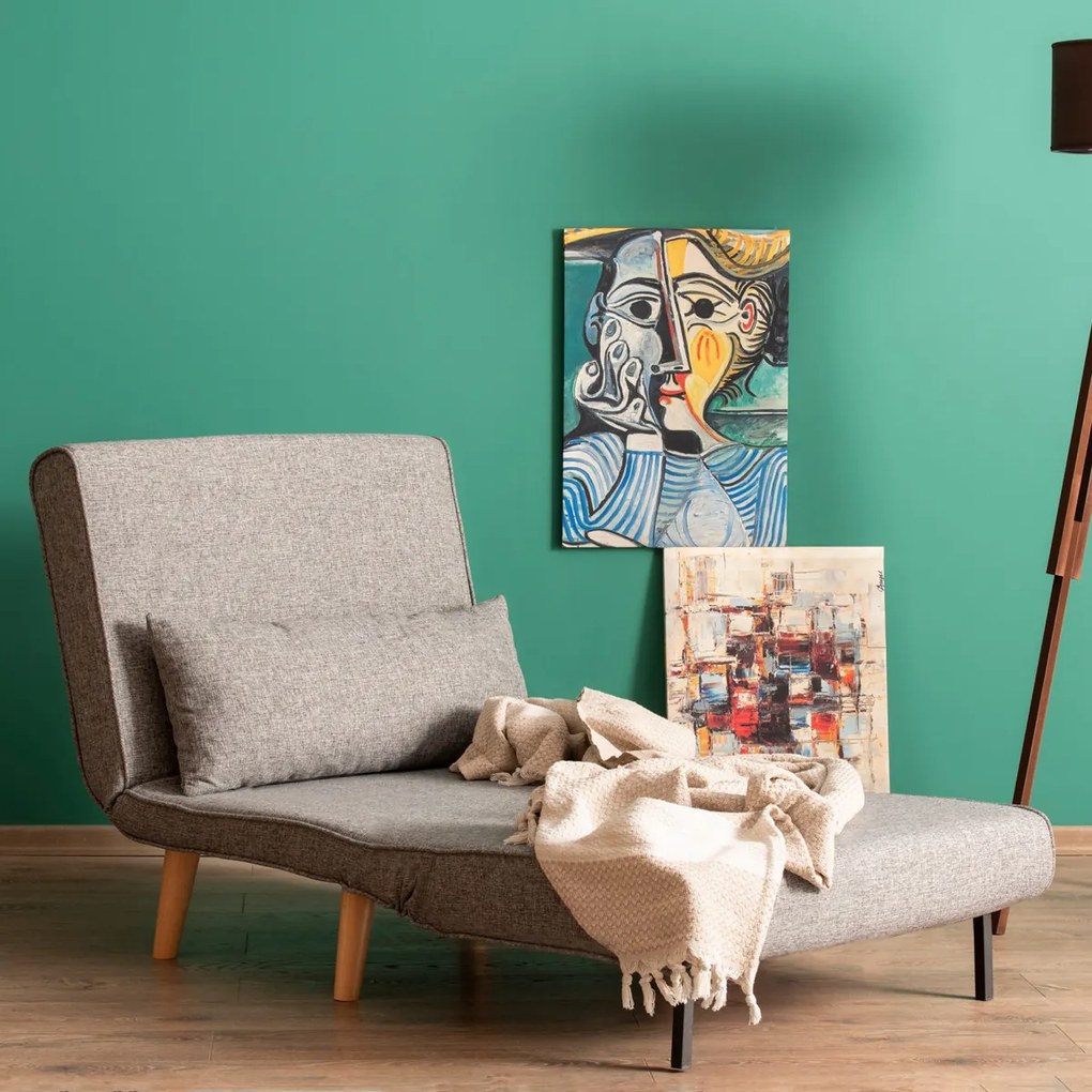 Fotoliu Folde Single Light Grey