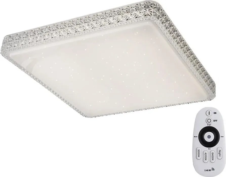 Plafonieră LED dimabilă Globo 41339-48 KELLY LED/48W/230V + telecomandă