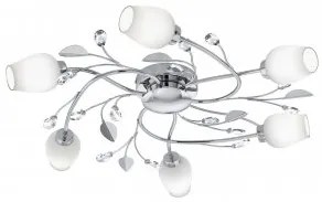 Plafoniera moderna 6 becuri G9 led Pitale 95162 Eglo