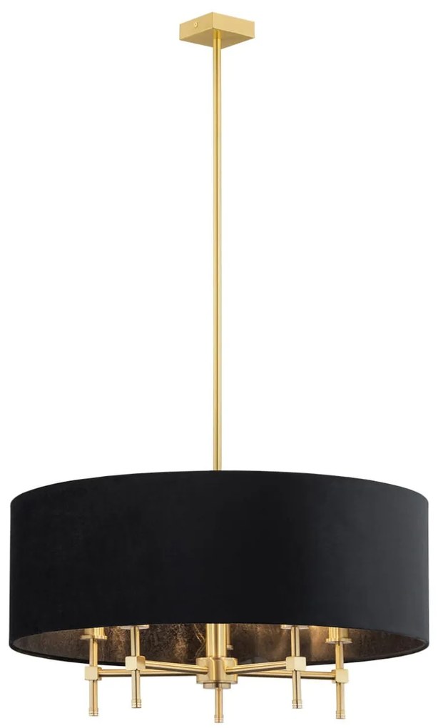 Lustra suspendata eleganta ABBANO negru