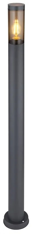 Stalp mediu pentru iluminat exterior design modern IP44 Boston antracit
