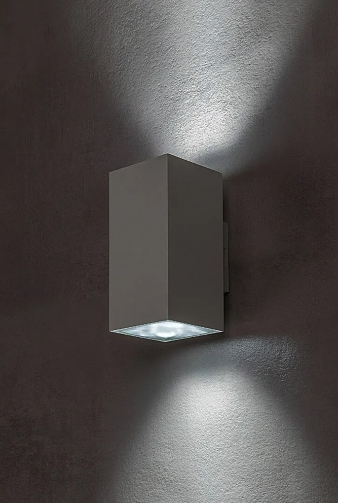 Aplica LED iluminat exterior ambiental, Protectie IP65 Urfa II alba