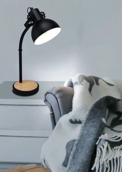 Eglo 44058 - Lampă de masă LUBENHAM 1xE27/28W/230V