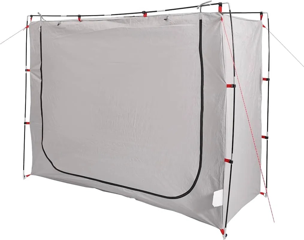 vidaXL Cort de depozitare, gri, impermeabil