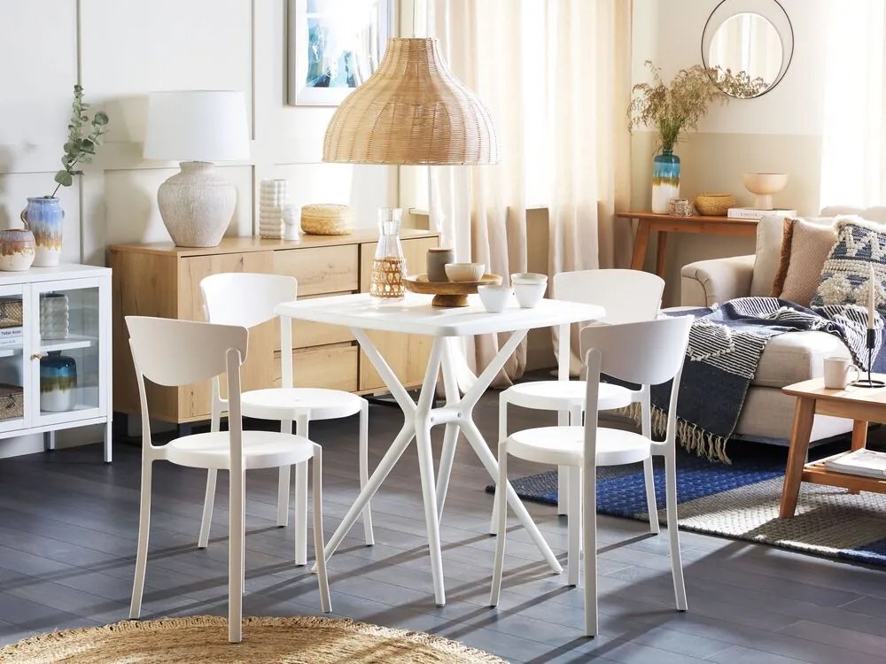 Set mobilier balcon Valkyrja (alb). 1076424