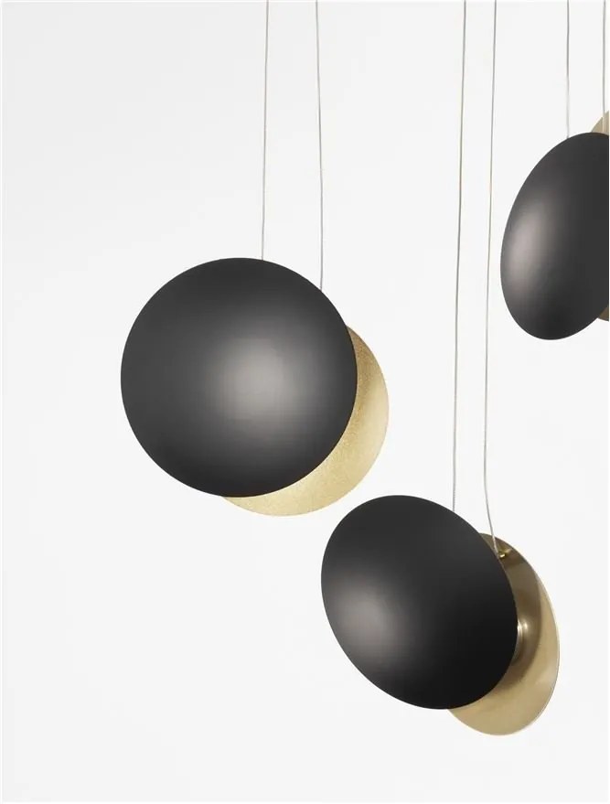 Lustra cu 3 pendule LED design ambiental SHELL