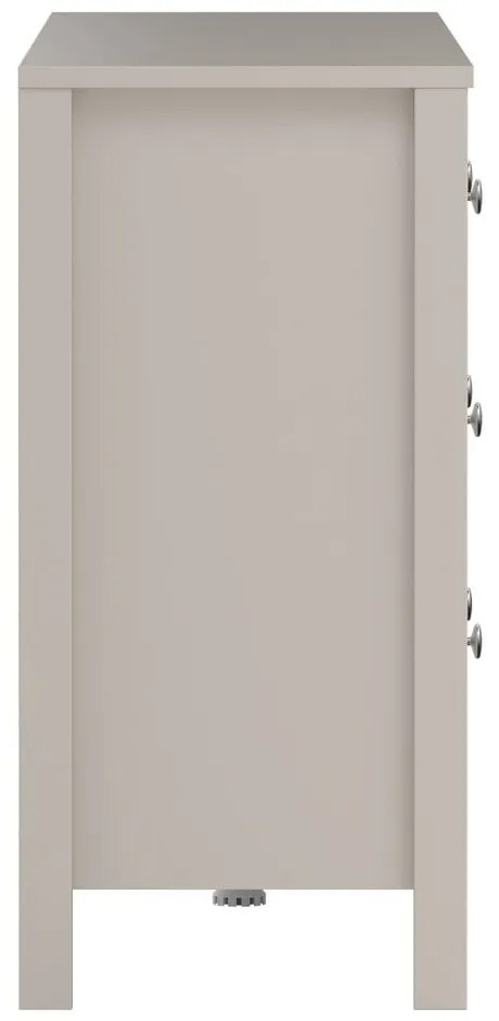 Comodă grej 159x80x38 cm Madrid – Tvilum