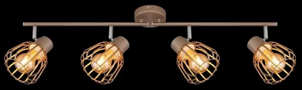 Globo 54663-4 - Spot OLIN 4xE27/40W/230V