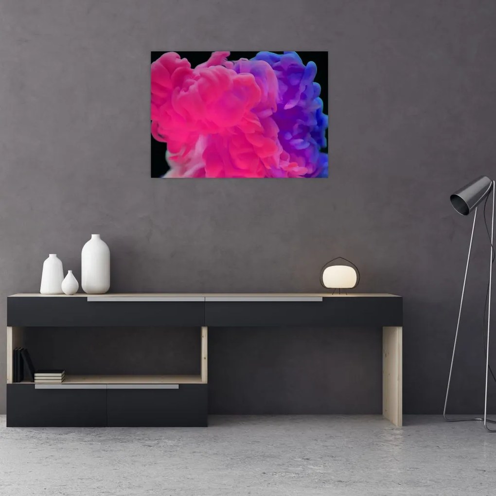 Tablou cu fum colorat (70x50 cm)