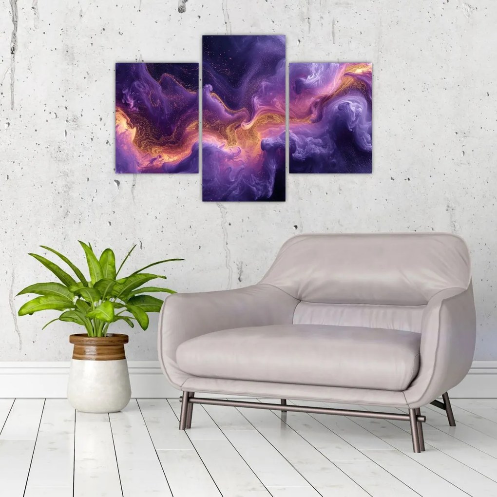 Tablou - Nebuloasa purpurie (90x60 cm)