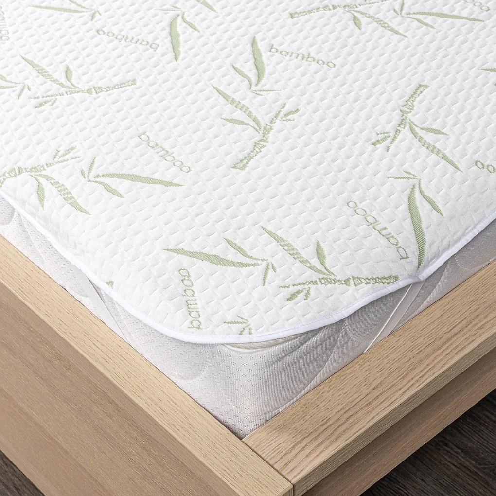 Protecție de saltea 4Home Bamboo cu benzi elastice, 160 x 200 cm, 160 x 200 cm