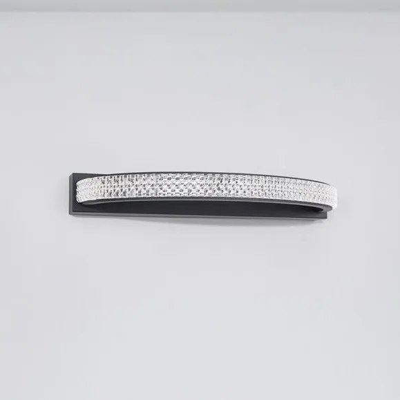 Aplica de perete LED design modern elegant GRANIA negru