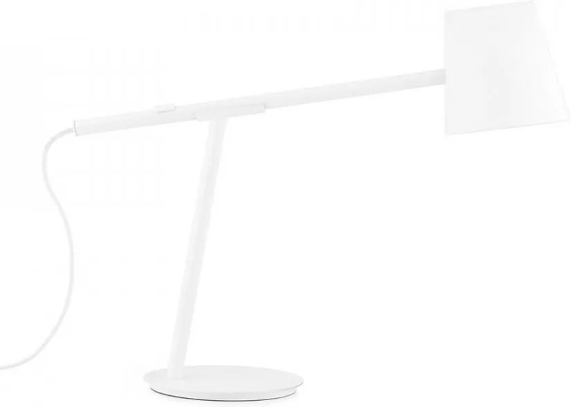 Lampa birou alba din metal cu LED 44 cm Momento Normann Copenhagen