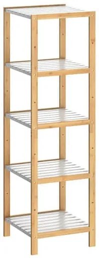 Deuba Raft bambus 140x33x33 cm - alb
