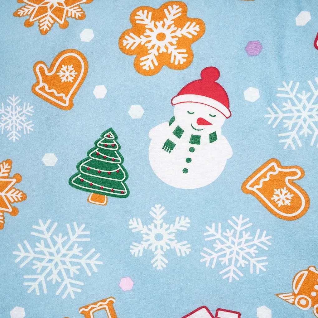 Lenjerie de pat din flanel pentru copii 4Home Sweet Winter, 100 x 135 cm, 40 x 60 cm, 100 x 135 cm, 40 x 60 cm