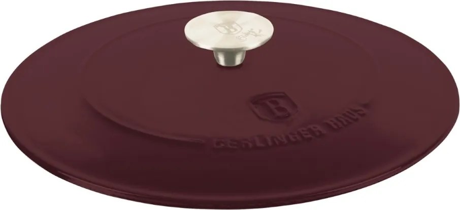 Cratita de fonta cu capac 26 cm Leonardo Berlinger Haus BH 6263