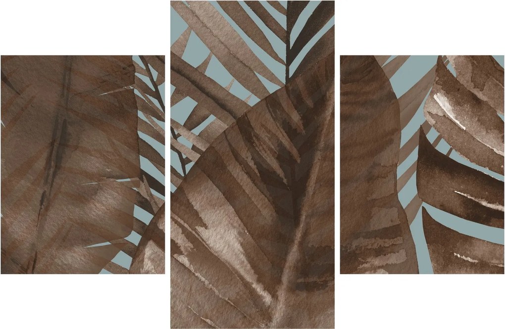 Tablou - Frunze de palmier acvarel (90x60 cm)