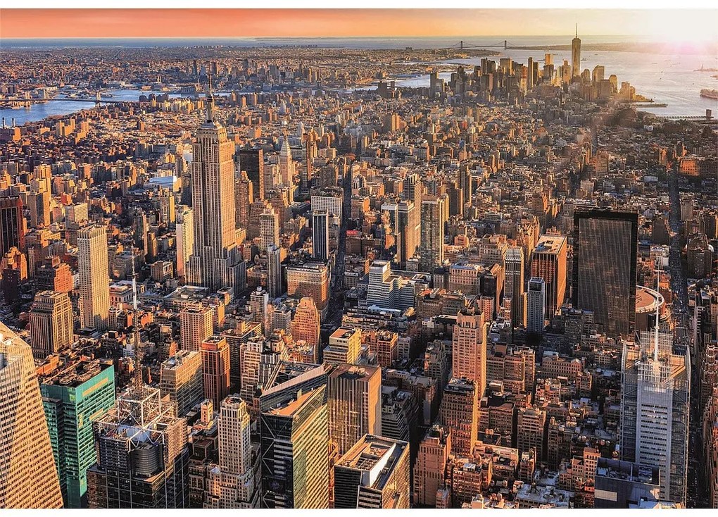 Orașe City Puzzle New York de 1000 de piese Clementoni