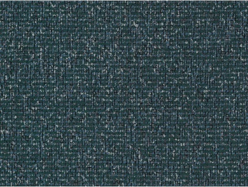 Pat turcoaz tapițat cu spațiu de depozitare cu somieră 90x200 cm Darren – Micadoni