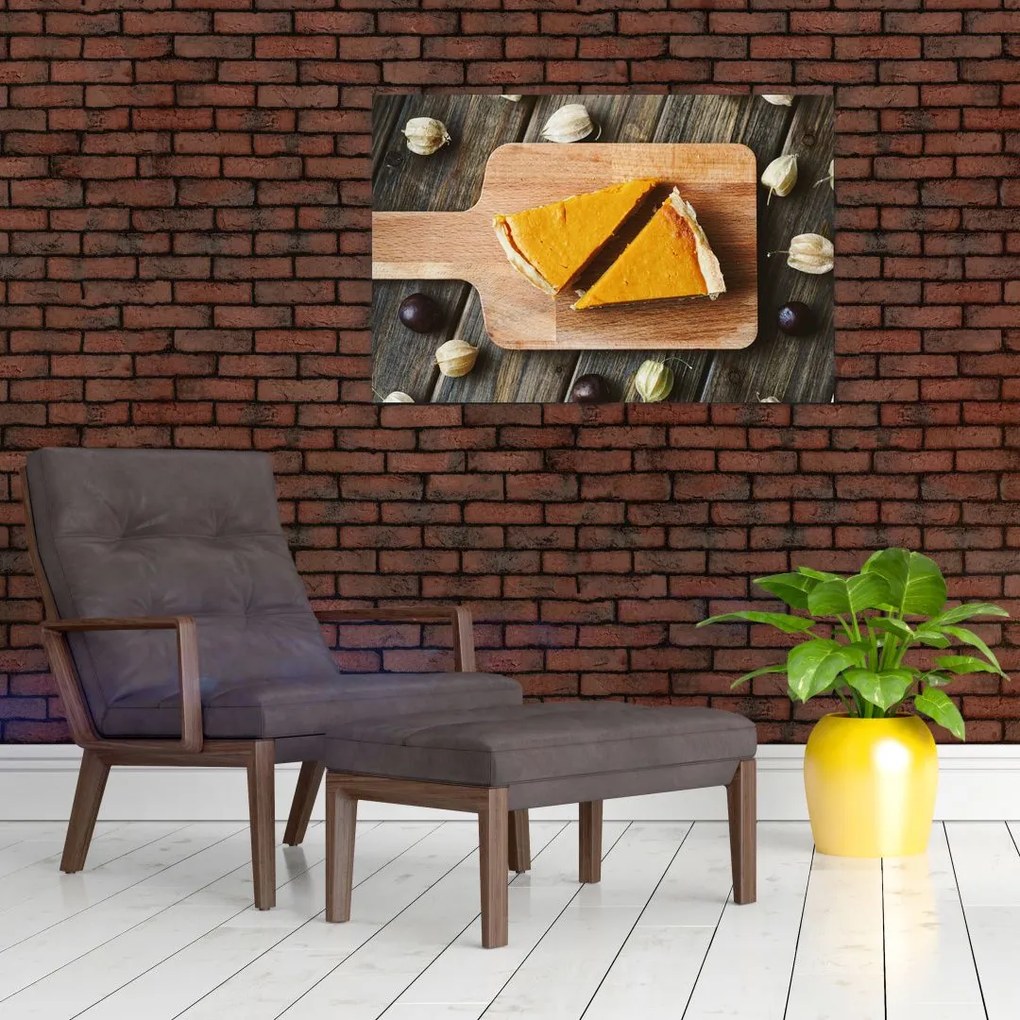 Tablou -Prăjitură cu dovleac (90x60 cm)