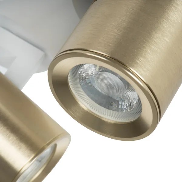 Spot Kanlux 38966 LAURIN 3xGU10/10W/230V alamă/alb