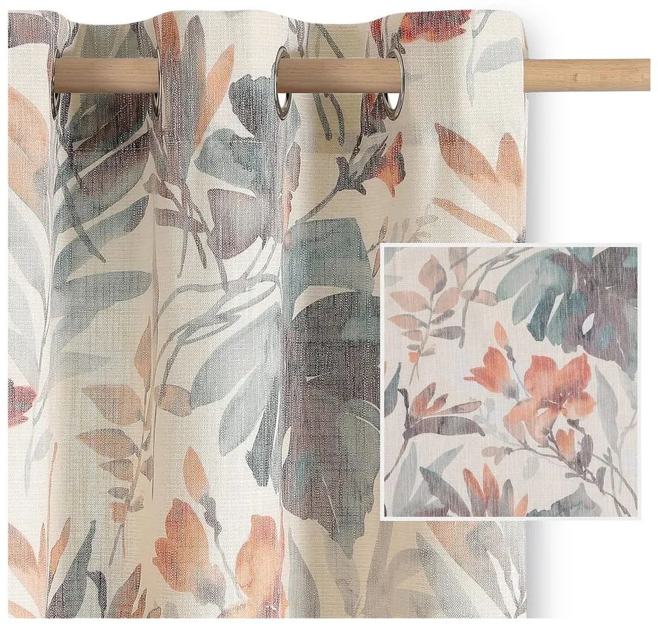 Draperie crem 135x250 cm Celesta – Restilo